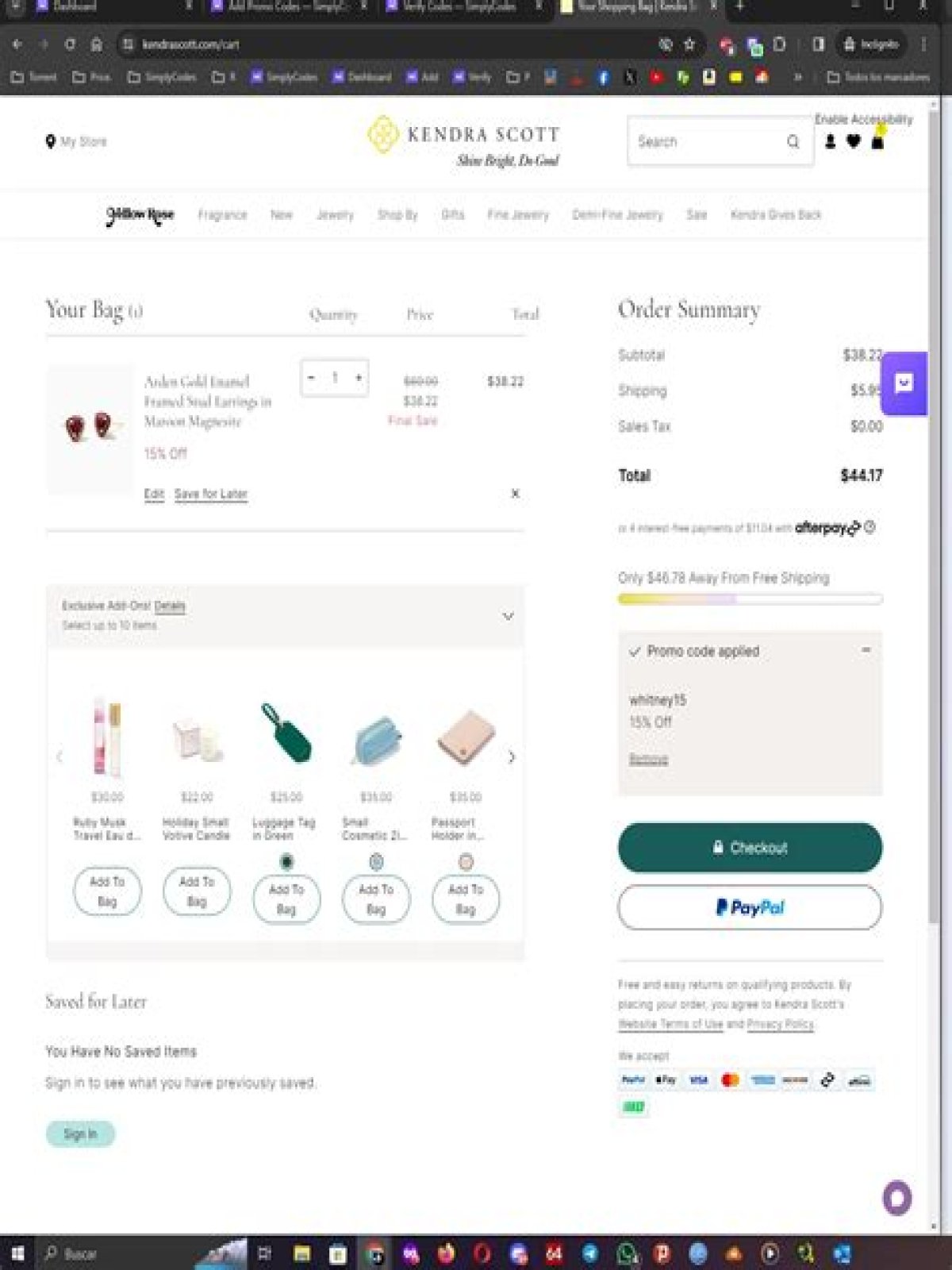 +15 OFF • Kendra Scott Coupon Code • Valid February 2024