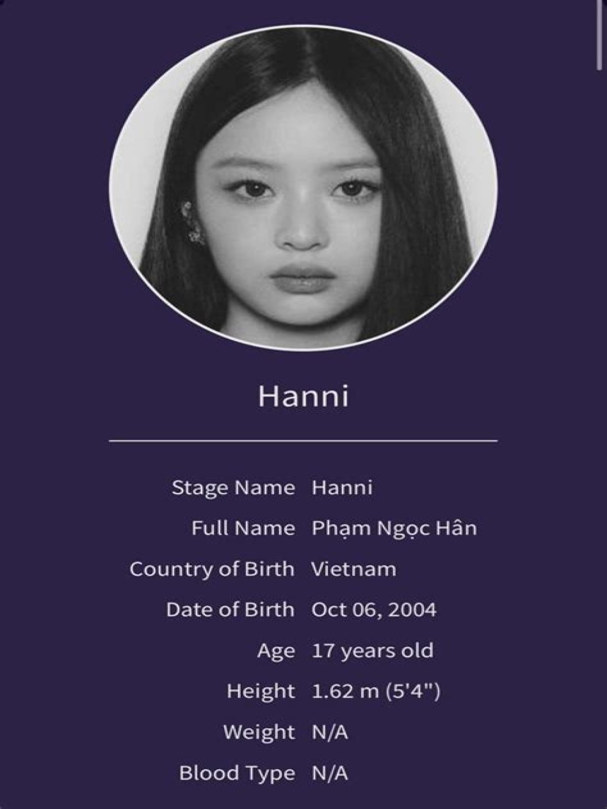 Hanni (NewJeans): Profile, Age, Birthday, Height, Weight