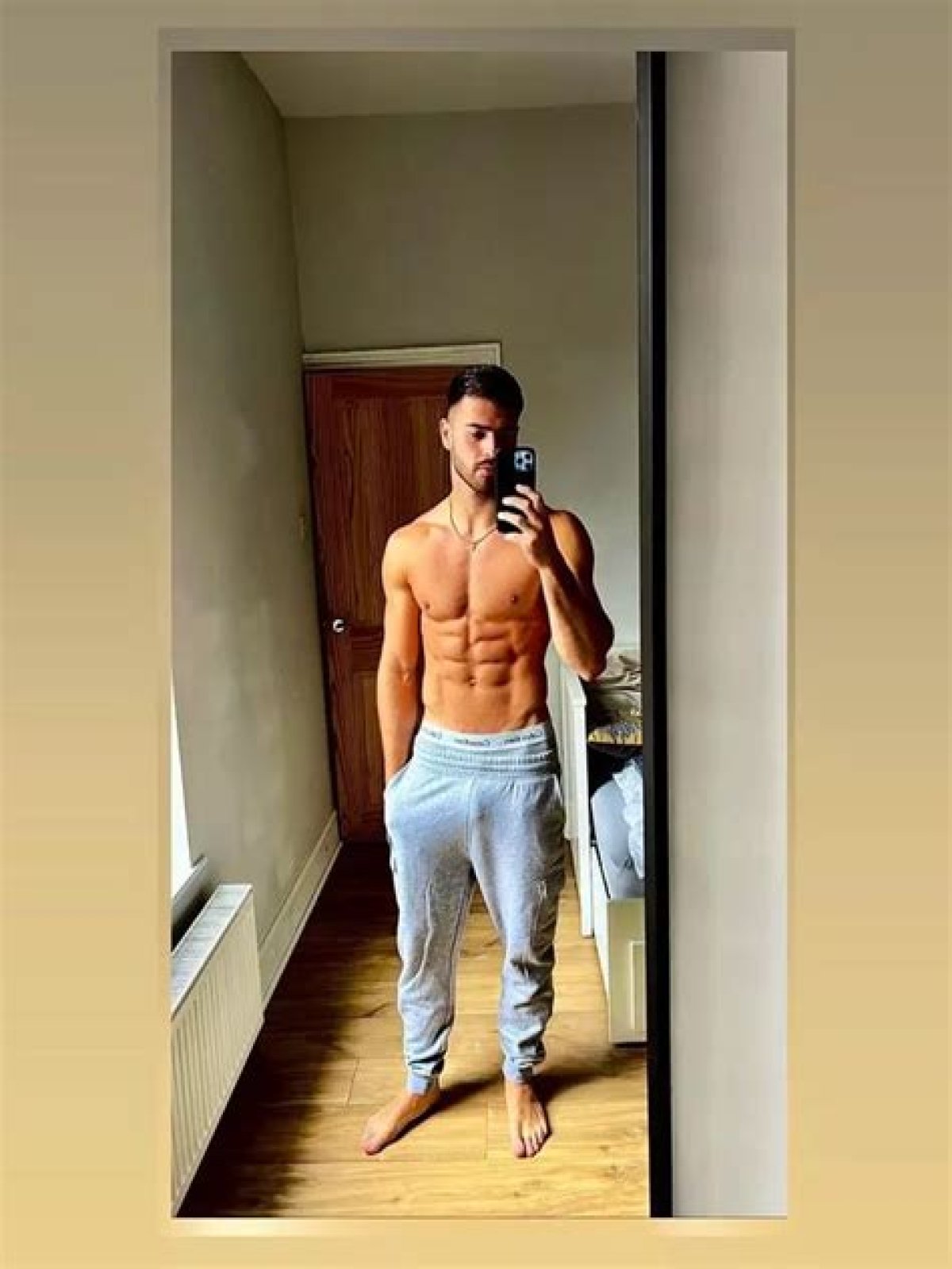 Hollyoaks hunk Owen Warner strips to his underwear to cook Valentine’s Day dinner for girlfriend