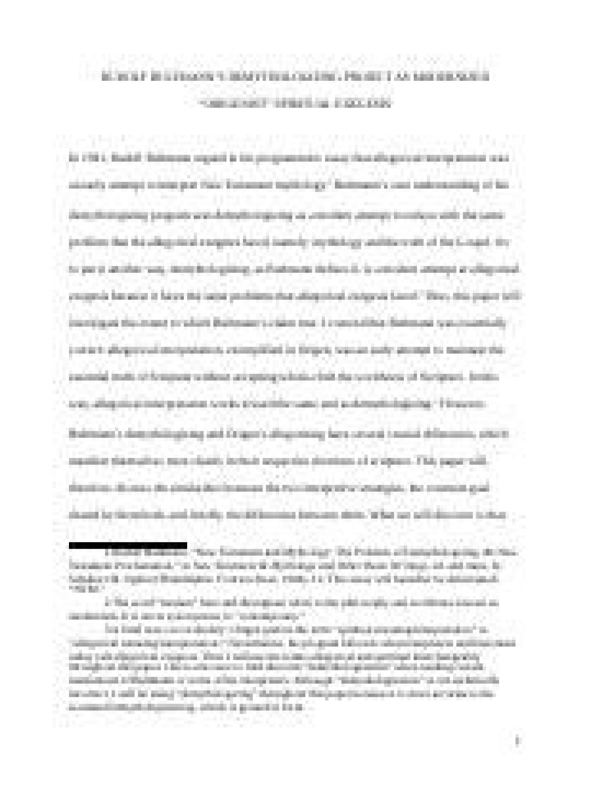 Kant’s Demythologizing of Ancient Stories
