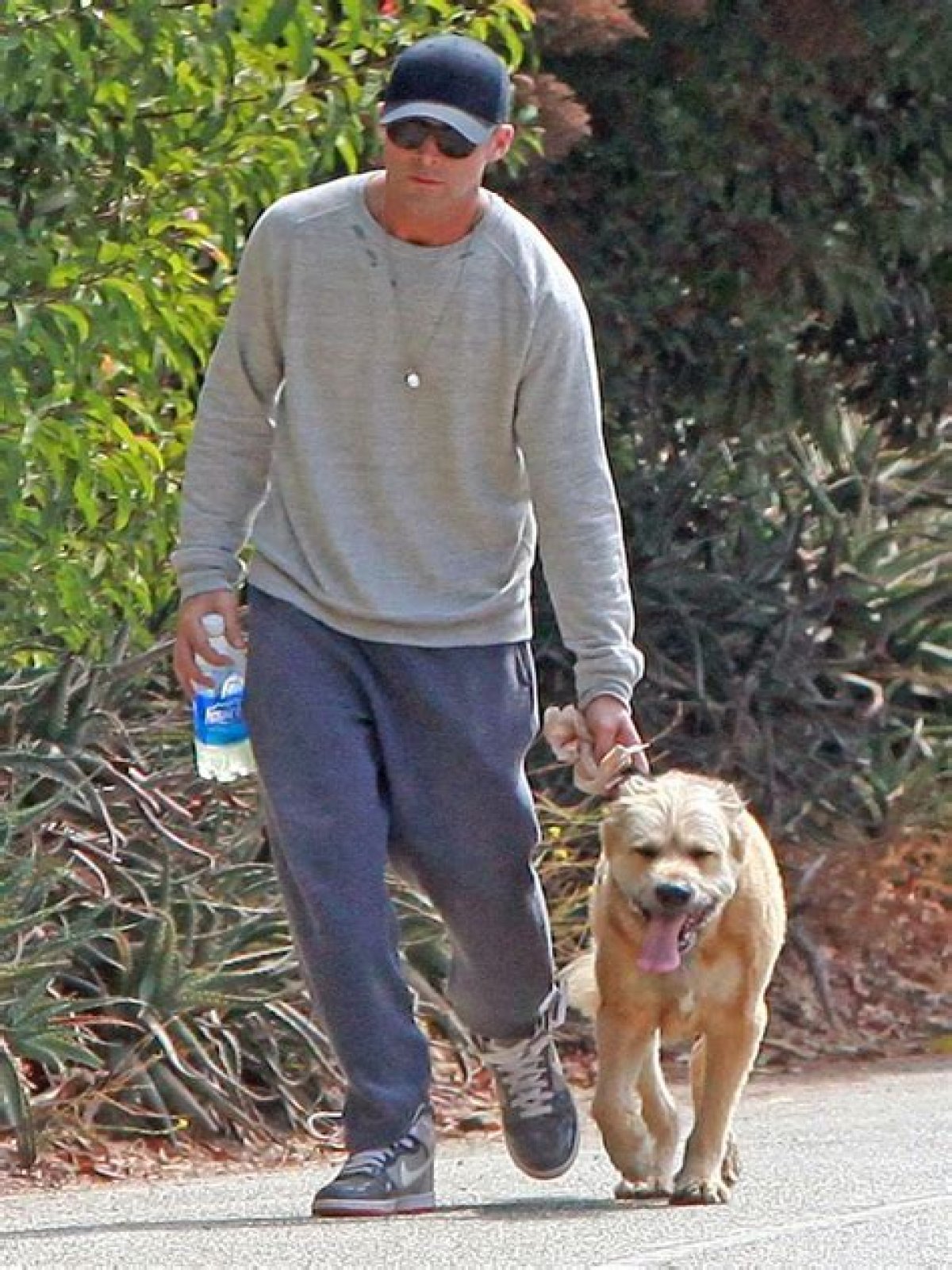 Ryan Gosling brought his bad dog to yoga class, where it peed in the corner