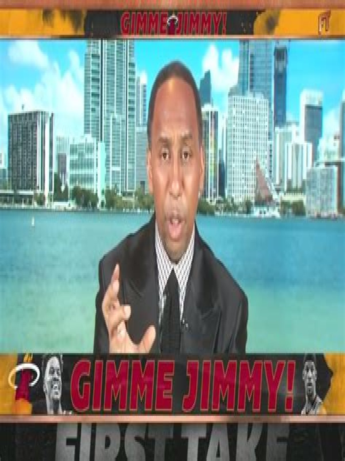 Stephen A. Smith slammed for 'joke' Jimmy Butler take as fans gasp 'you gonna let him talk about you like that?