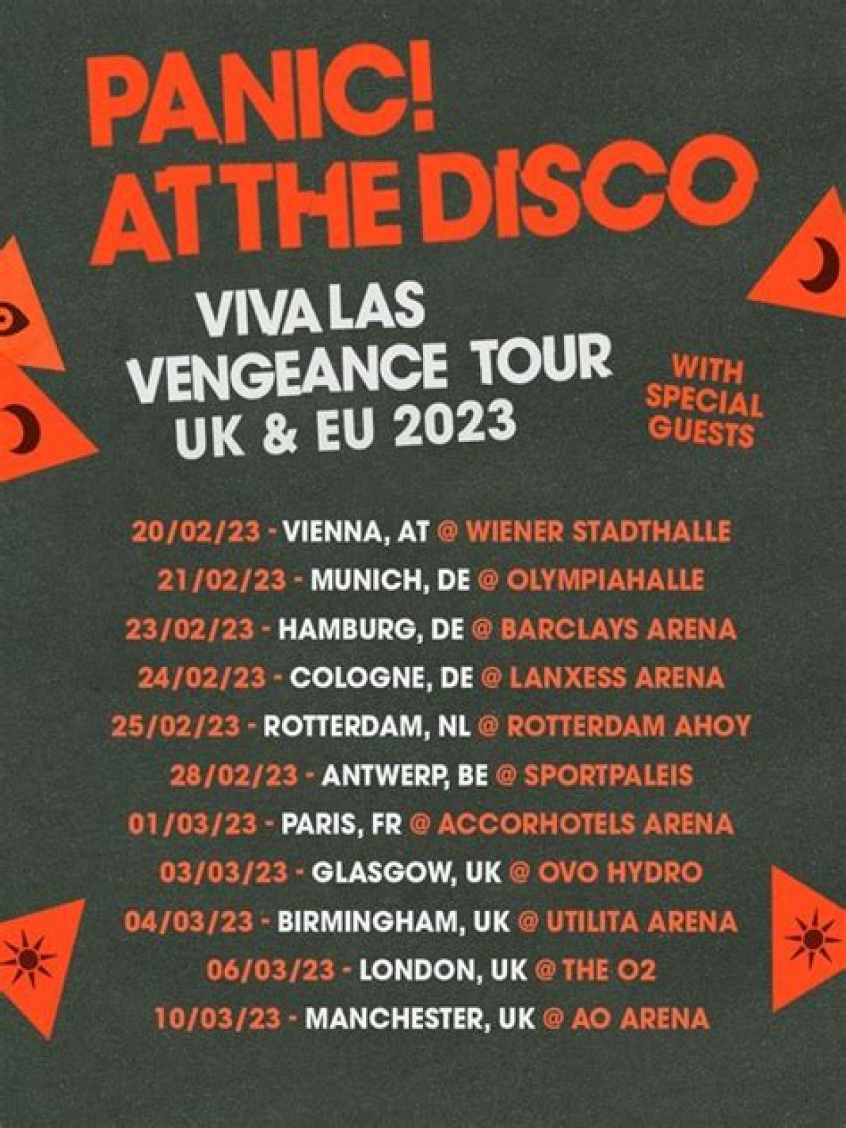 Tickets On Sale For Panic! At The Disco's London Gig